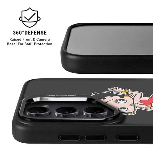 Betty Boop With Puppy Galaxy S25 Ultra Kickstand Case